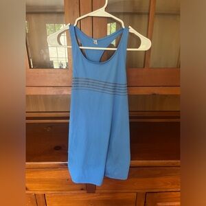 Under Armor Blue Racer Back Tank MEDIUM